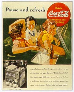 coca-cola poster coca-cola poster