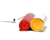 mastercard logo ad roller and paint