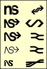 NS logo study NS logo study