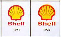 shell pecten logo evolution