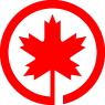 Rated 5.0 the Air Canada logo
