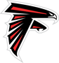 Rated 5.1 the Atlanta Falcons logo