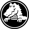 Rated 4.8 the Crocs logo