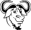 Rated 4.7 the GNU logo