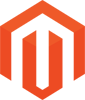 Rated 4.9 the Magento logo