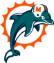 Rated 5.6 the Miami Dolphins logo
