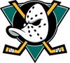 Rated 4.9 the Mighty Ducks of Anaheim logo