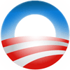 Rated 5.4 the Obama '08 logo