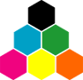 Pantone Hexachrome Thumb logo