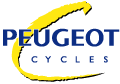 Rated 5.2 the Peugeot Cycles logo