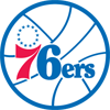 Rated 5.3 the Philadelphia 76ers logo