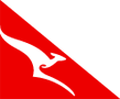 Rated 5.4 the Qantas logo