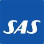 Scandinavian Airlines logo Scandinavian Airlines logo