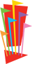 Six Flags Thumb logo